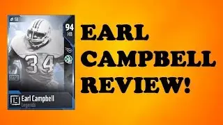 How Good is 94 Overall Earl Campbell? MUT 18 Card Review