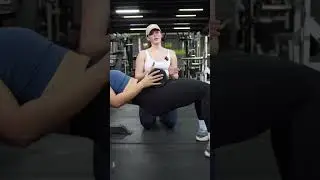 How to hip thrust with dumbbell