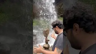 A creative practice using rocks. #rockbalancing #balance #nature #creative #art