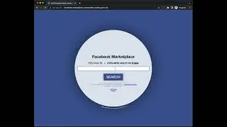Facebook Marketplace Nationwide Search tool - How to use