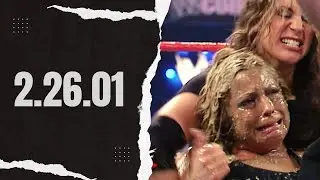 WWE Raw - 02.26.01 - Regal & Stephanie vs Trish Stratus & Vince (Trish is Humiliated)