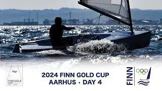 Highlights from Day 4 of the 2024 Finn Gold Cup in Aarhus