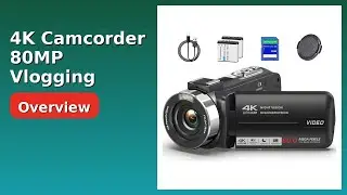 REVIEW (2025): 4K Camcorder 80MP Vlogging. Features.