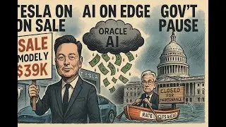 🚗💥Tesla&rsquo;s $36K Model Y, Oracle&rsquo;s AI Hangover, and Trump&rsquo;s Shutdown Showdown
