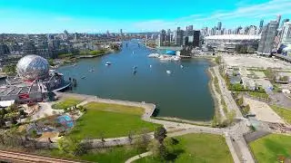 Live from False Creek | Sunny Afternoon Views of Seawall Life #VancouverLive #FalseCreek #Seawall