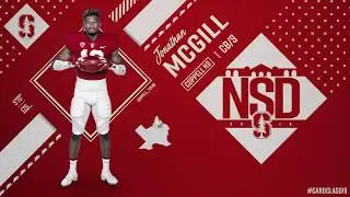 Stanford Football: Jonathan McGill | #CardClass19