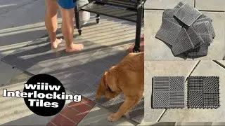 wiiiw Interlocking Tiles - BBQ Grill Mat