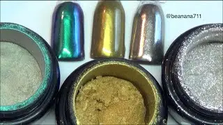 Chrome Mirror Pigment Powder from Banggood.com: First Impressions & Review