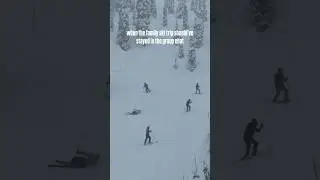 The best Christmas gift was watching them ski☺️ #themontanascene #whitefish #montana #ski #skitrip