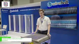 [PACKEXPO 2023 LAS VEGAS] CONVEYOR BELT MANUFACTURER - WIREBELT