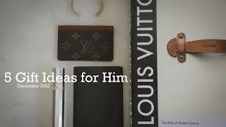5 Luxury Gift Ideas for Him (under $300)