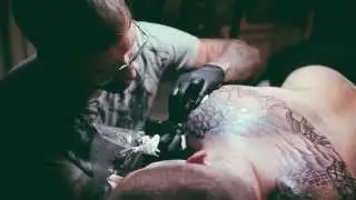 Mandala Elephant tattoo on Alaster