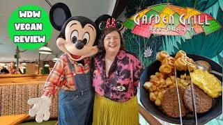 Garden Grill Character Dining Breakfast Is A Winner! | Disney World Vegan Review
