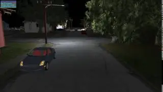 Animation 3 View Behind Police Car No Lights 1