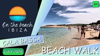 Cala Bassa Beach Walk July 2024 YouTube 4K