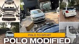 Polo gti kit conversion | polo modified | polo r line kit | polo painting | polo abs kit | polo