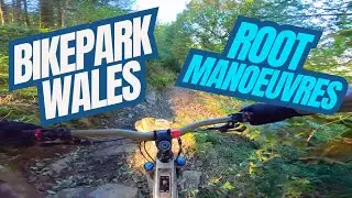 BIKE PARK WALES MTB💥Root Manoeuvres (Red Tech BPW) Amflow PL Carbon