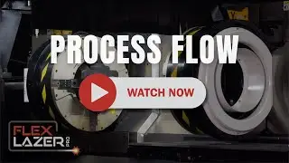 Round Tube Process Flow on the Flex Lazer Pro, from X-Series