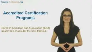 Legal Assistant & Paralegal Certification Walkthrough