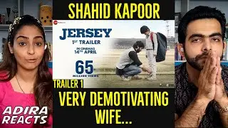 Reaction On Jersey Trailer | Jersey Trailer Reaction Shahid Kapoor | Reaction By Foreigners