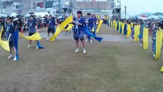 第８１回尾道みなと祭【第２２回ええじゃんＳＡＮＳＡ・がり・踊り披露・２日目・中学生部門】㊵一蓮托生 〜輝け！吉中スマイリー！〜★★★金賞受賞