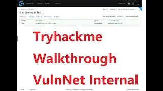 Cyber Security | Ethical Hacking | Pentesting Lab | Tryhackme | VulnNet | Internal Complete Steps