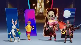 MultiVersus Bugs Bunny Halloween fight