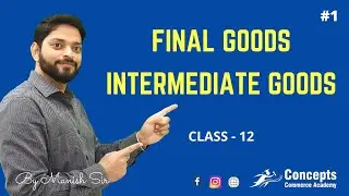 What are Final Goods and Intermediate Goods | Class 12 | Basics of National Income