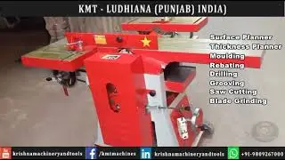 WOOD SHARP - Heavy Duty Wood Working Planer Machine | Randa Machine Side Cutter | 10'' Wood Planer