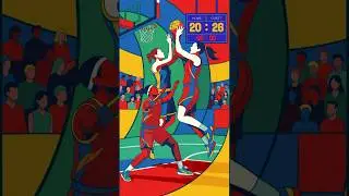 Shooting for 2026  #art #basketball