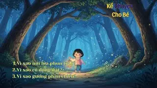 Vì sao núi lửa phun trào? – Bộ truyện khoa học Ru Ngủ giúp bé ngủ ngon hằng đêm