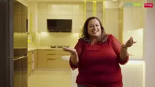 Интерьер роскошной кухни с островом в Гургаоне! 😱 Преображение кухни с использованием стали и дер...