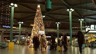 Christmas at Schiphol Airport