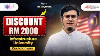IUKL-এ ভর্তি হলে পাচ্ছেন RM2000 ছাড়! Study in Malaysia l Infrastructure University Kuala Lumpur l