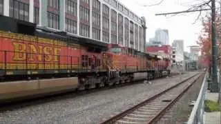 Stack train on the Seattle waterfront, 11-06-2012