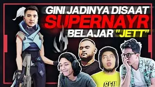 DISAAT @ryansuperNayr BELAJAR GAME FPS ?! DISITU KITA SEMUA TERPANA 😂😂 !! - VALORANT INDONESIA