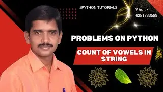 🔤 Count Vowels in a String Using Python | Beginner-Friendly Tutorial
