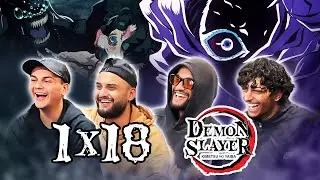 RUI'S STRENGTH IS INSANE!!! | BROTHERS watch Demon Slayer 1x18 | REACTION