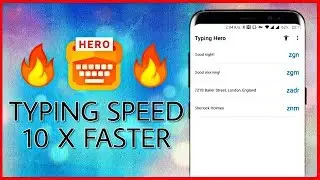 TYPING HERO ⚡ INCREASE TYPING SPEED || 10X FASTER