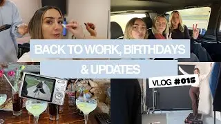 Back to work, Birthdays & Pill Updates | Spend the week with me