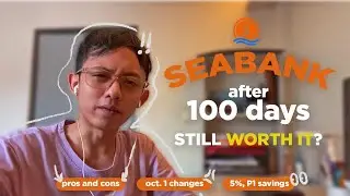 Seabank 5% Still Worth It BUT... 🤔 | 100 Days Review, Pros and Cons in 3 Minutes | ₱1 Savings