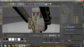 Iron Golem Rig Cinema 4D