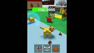 Game : Be a dog #roblox #memes #shorts