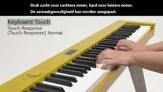 CASIO PX-S7000 Tutorial Keyboard touch | Smart Hybrid Hammer Action Keyboard.