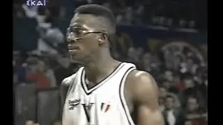 1995 McDonald's open final Houston Rockets-Virtus Bologna