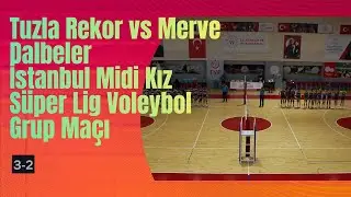 Tuzla Rekor Merve Dalbeler İstanbul Midi Kız Süper Lig Voleybol Grup Maçı #sports #volleyball