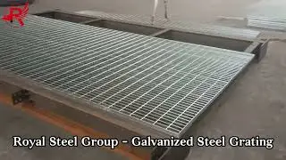 Royal Steel Group - Galvanized Steel Grating #royalgroup #steelgrating