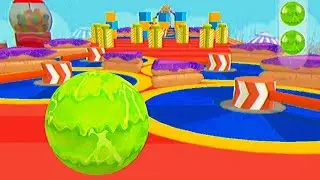 Max levels in CANDY BALL RUN #13 Gameplay Android iOS