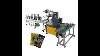 card feeder packaging machine Automatic Feeding Stickers Greeting Card Packing Machine