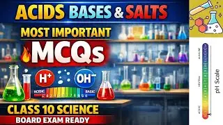 Class 10 Chemistry: Acid, Bases and Salt important questions 2025-26